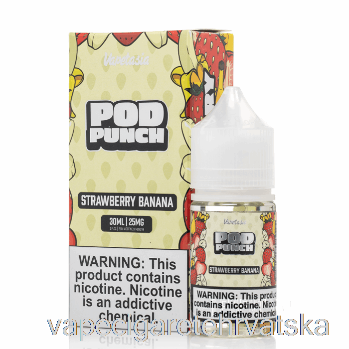 Vape Cigarete Jagoda Banana - Vapetasia Pod Punch Soli - 30ml 25mg